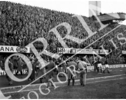 1955 0054 Fiorentina Bologna 1954 55 invasione di campo tifosi