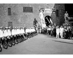 1955 03686 nuove moto Parilla vigili urbani
