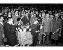 1955 0378 Rosano inaugur ponte con on Romita