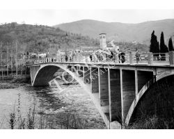 1955 0382 Rosano inaugurazione ponte arno