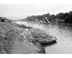 1955 04013 barche in arno