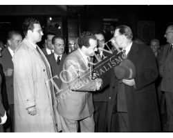 1953 0372 Alcide De Gasperi alla stazione