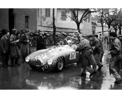 1956 03795 Mille Miglia auto OSCA Maserati  Brandi
