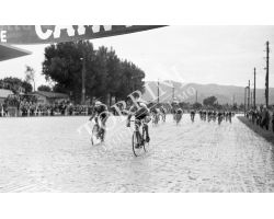 1957 L044 Giro d\'Italia tappa Siena Montecatini  Rik Van Steenbergen ciclismo bici
