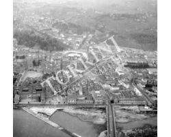 1958 13335 Foto storiche Firenze San Frediano Cestello Santo Spirito Carmine Tasso veduta aerea