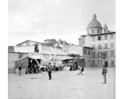 1959 03510 Foto storiche Firenze piazza del Carmine tiro a segno san frediano
