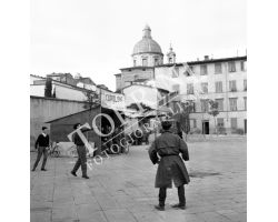 1959 03512 Foto storiche Firenze piazza del Carmine tiro a segno san frediano