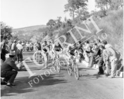 1955 2911 giro d\'Italia tappa Viareggio Perugia ciclismo