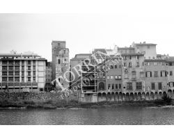 Foto storiche Firenze 1961 Ricostruzione di Borgo San Jacopo