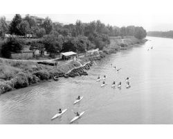 1964 06621 canottieri pescaia di san niccolò arno