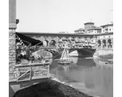 Foto storiche Firenze ponte vecchio