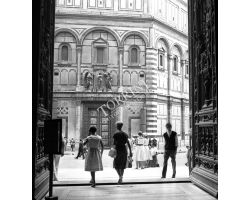 1959 Foto storiche Firenze Battistero 