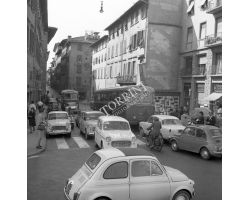 1962  10238  Foto storiche Firenze Piazza Nazario Sauro