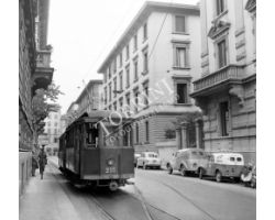 foto storiche Firenze   tram n. 17  via la marmora 