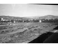 Foto storiche Firenze Costruzione campo sportivo Padovani