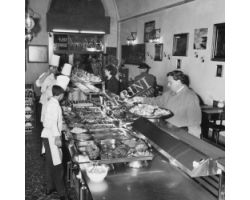 Foto storiche Firenze ristorante Giannino 