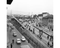Foto storiche Firenze 1963  09531 Inaugurazione cavalcavia Affrico   Piazza Alberti