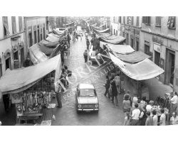 Foto storiche Firenze Mercato San Lorenzo via Ariento