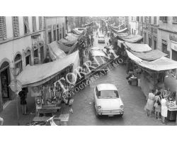Foto storiche Firenze Mercato San Lorenzo via Ariento