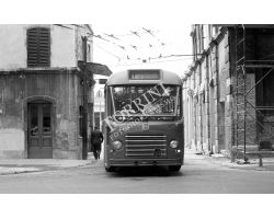 Foto storiche Firenze  deposito ATAF nel viale dei Mille  autobus