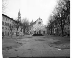 Foto storiche Firenze  piazza santo spirito