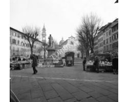Foto storiche Firenze  piazza santo spirito