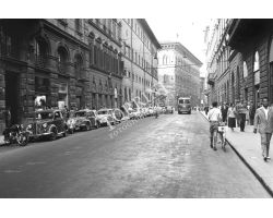 Foto storiche Firenze  via Martelli 