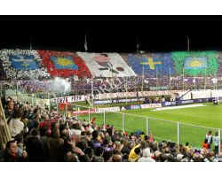  coreografia tifosi curva Fiesole Fiorentina Juventus