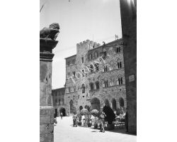 Foto storiche Toscana 1954  04320 Volterra