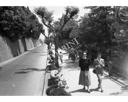 Foto storiche Toscana 1954  04328  Volterra