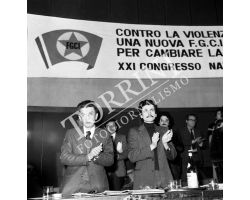 Enrico Berlinguer Massimo D\'Alema congresso FGCI