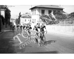 Gara ciclistica in via Senese San Gaggio